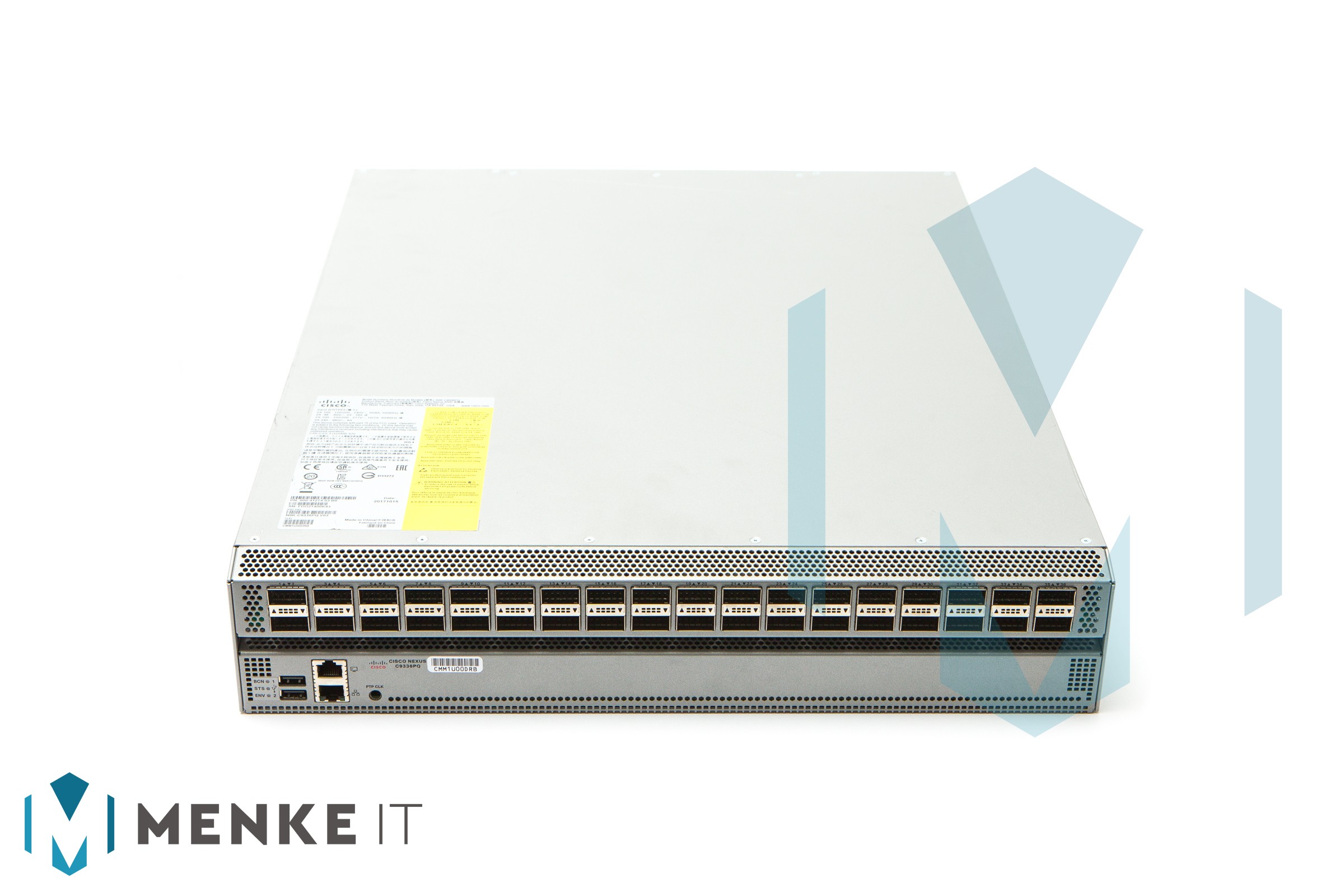 Cisco N9K-C9336PQ ACI (2x N9K-PAC-1200W 2x N9K-C9300-FAN3)