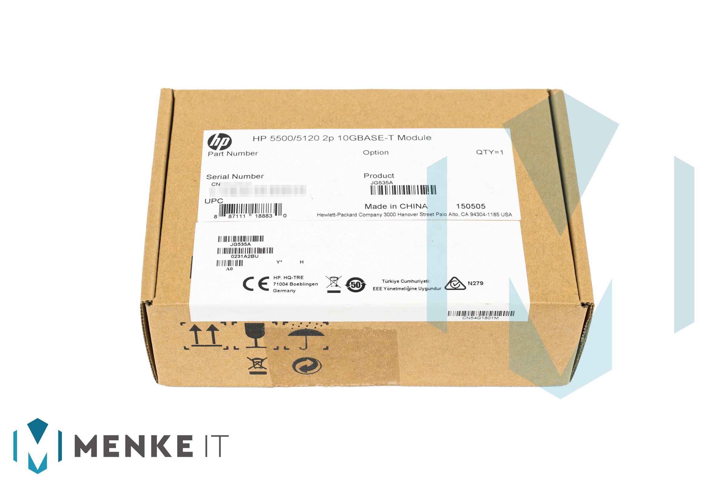 HP 5500/5120 2p 10GBASE-T Module JG535A