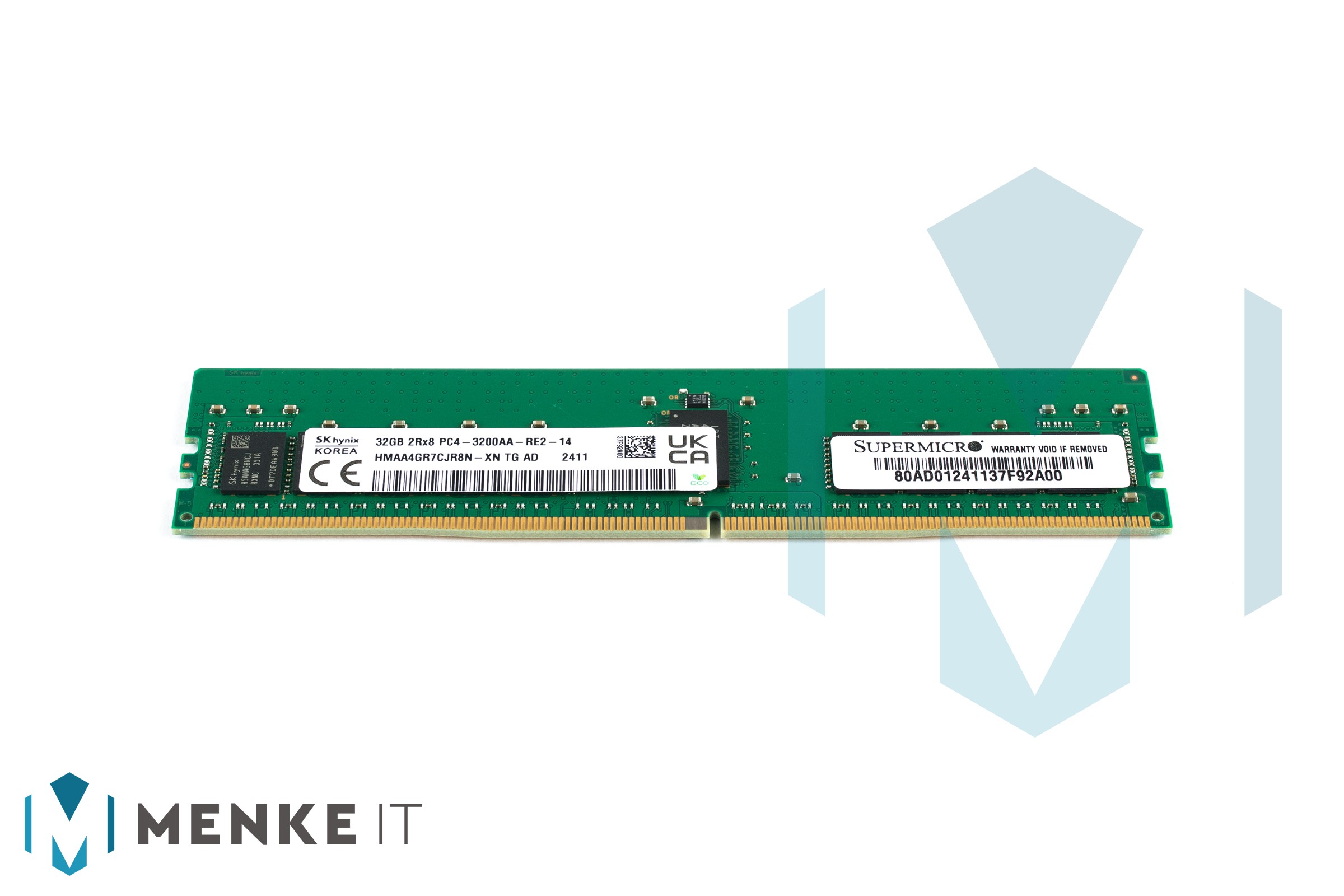 SK hynix 32GB 2Rx8 PC4-3200AA DDR4 RAM 3200MHz HMAA4GR7CJR8N-XN