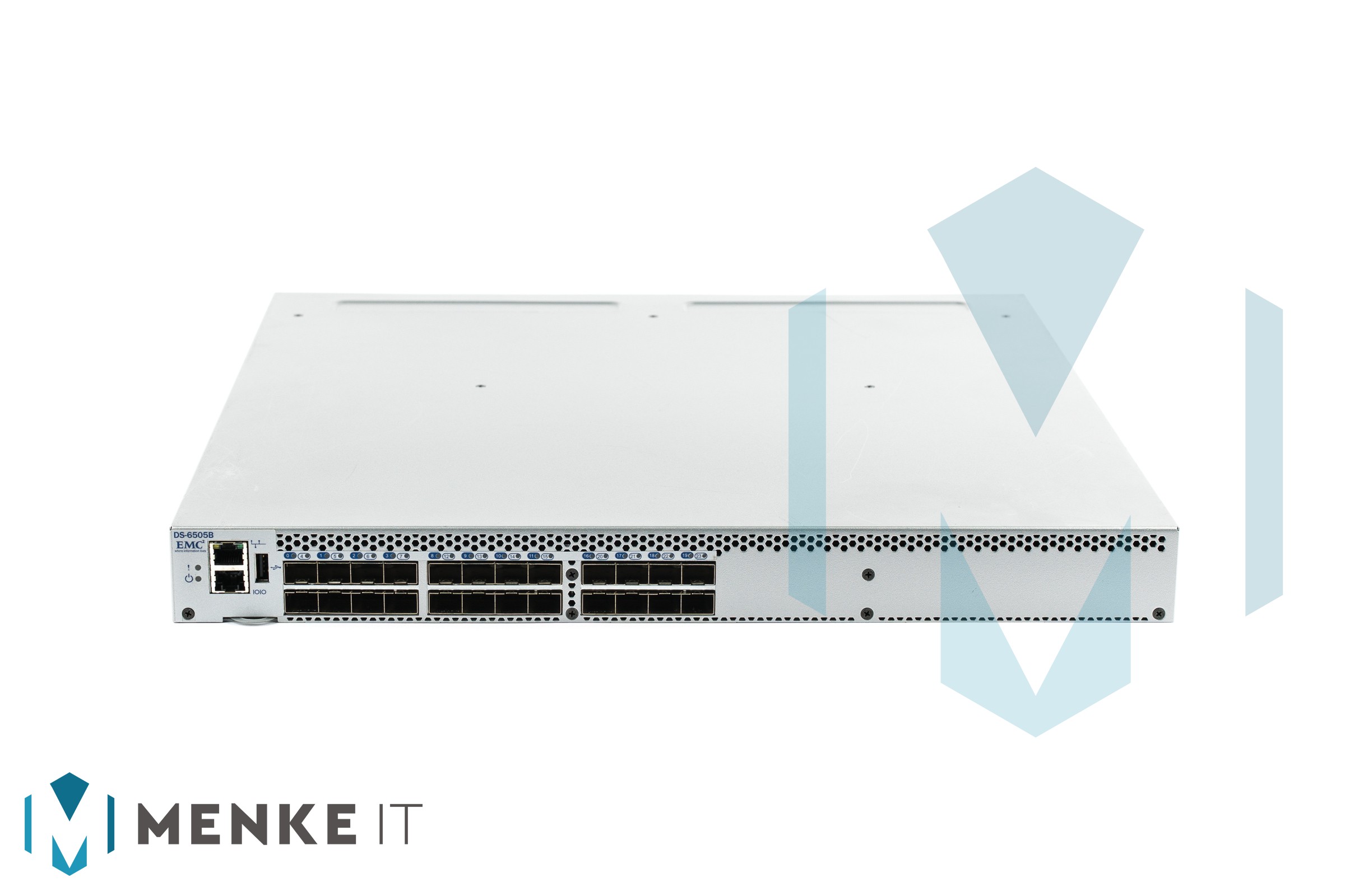 EMC DS-6505B (Brocade 6505) 24p 16G FC Switch 24 active ports 100-652-600